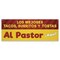 Signmission Los Mejores Al Pastor Tacos Burritos Tortas Banner Concession Stand Food Truck Single Sided B-30103 - alternate 1